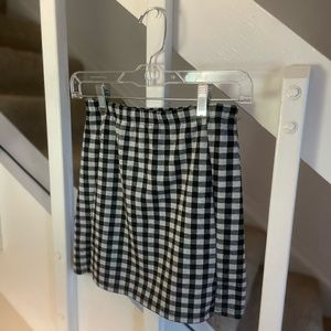 Flannel skirt